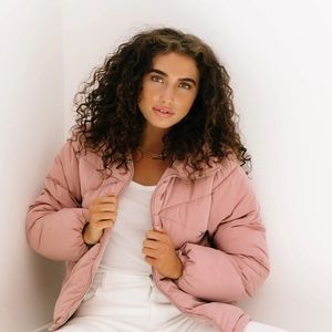 Pink Puff Coat